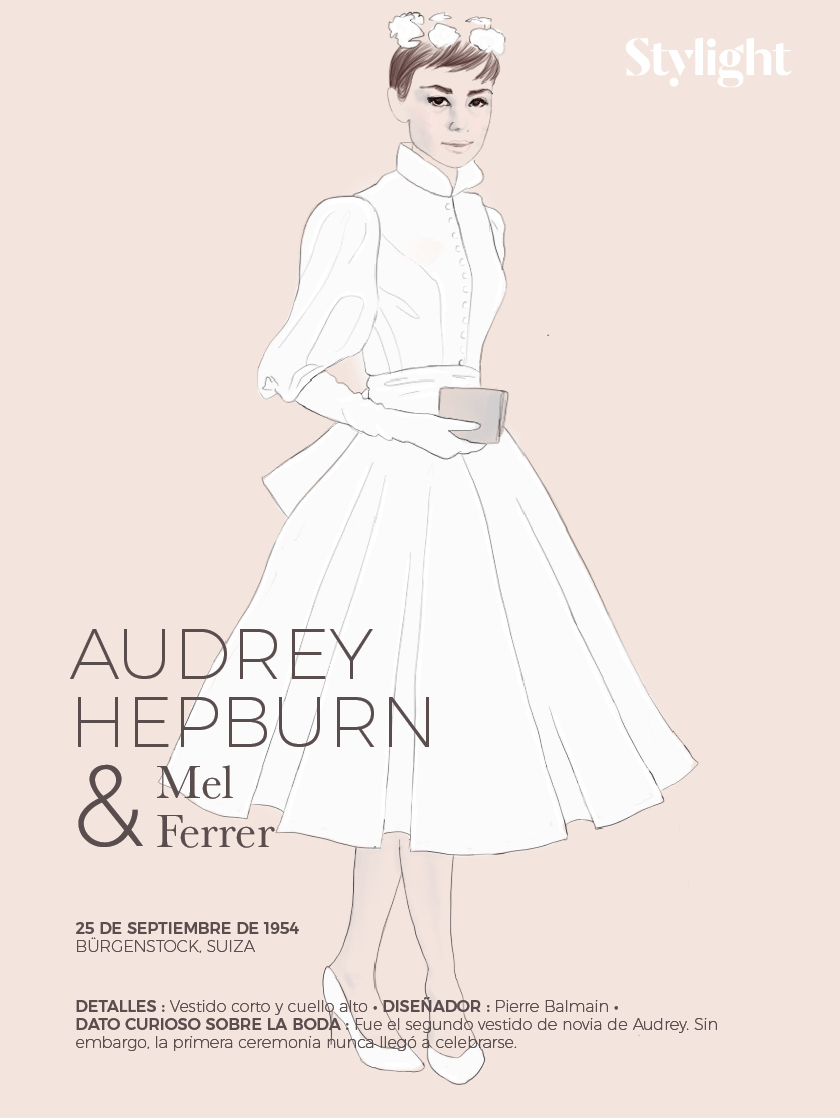 Stylight - Los vestidos de novia de 5 iconos de la moda - Audrey Hepburn 2