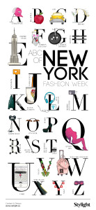 Infografía NYC - ABC Fashion Week