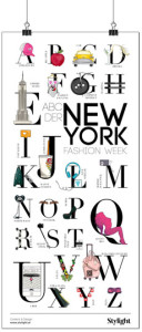 Infografía NYC - ABC de la Fashion Week