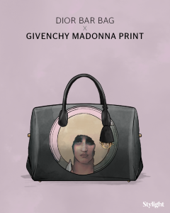 Stylight presenta un artículo que combina el bar bag con un estampado de Givenchy