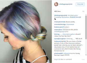 Jack de Stylight habla de la tendencia del pelo arco iris