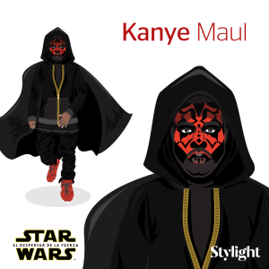 Stylight presenta a Kanye Maul en Star Wars