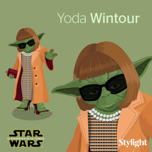 Stylight presenta a Yoda Wintour en Star Wars