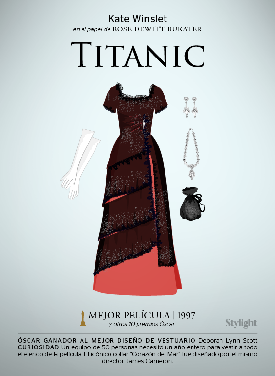 Stylight rememora Titanic en los Óscar