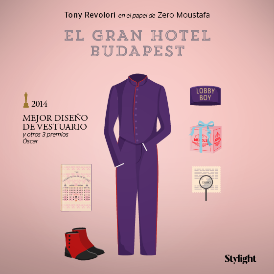 Stylight rememora El gran hotel Budapest en los Óscar