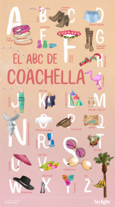 Stylight - El ABC de Coachella - Infografía 1