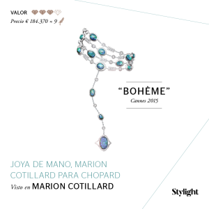 Stylight - Top 8 Joyas en Cannes - Joya de Mano, Marion Cotillard para Chopard