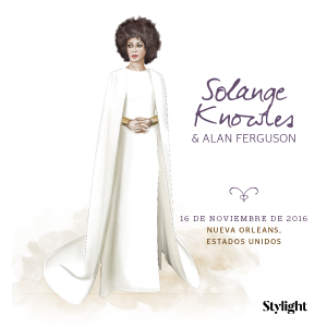 Stylight - Top 8 Vestidos de Novia de las Celebrities - Solange Knowles - Sin Texto