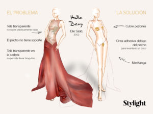 Stylight - Óscars, bajo los vestidos - Halle Berry