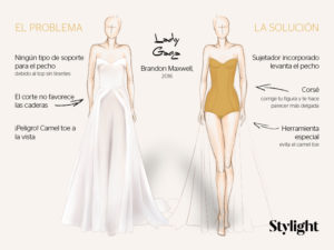 Stylight - Óscars, bajo los vestidos - Lady Gaga