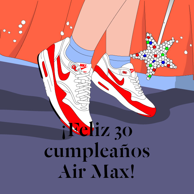 ¡Feliz 30 cumpleaños Air Max!