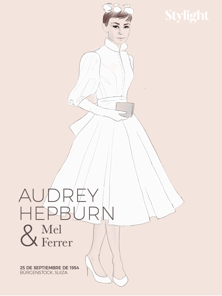 Stylight - Los vestidos de novia de 5 iconos de la moda - Audrey Hepburn 1